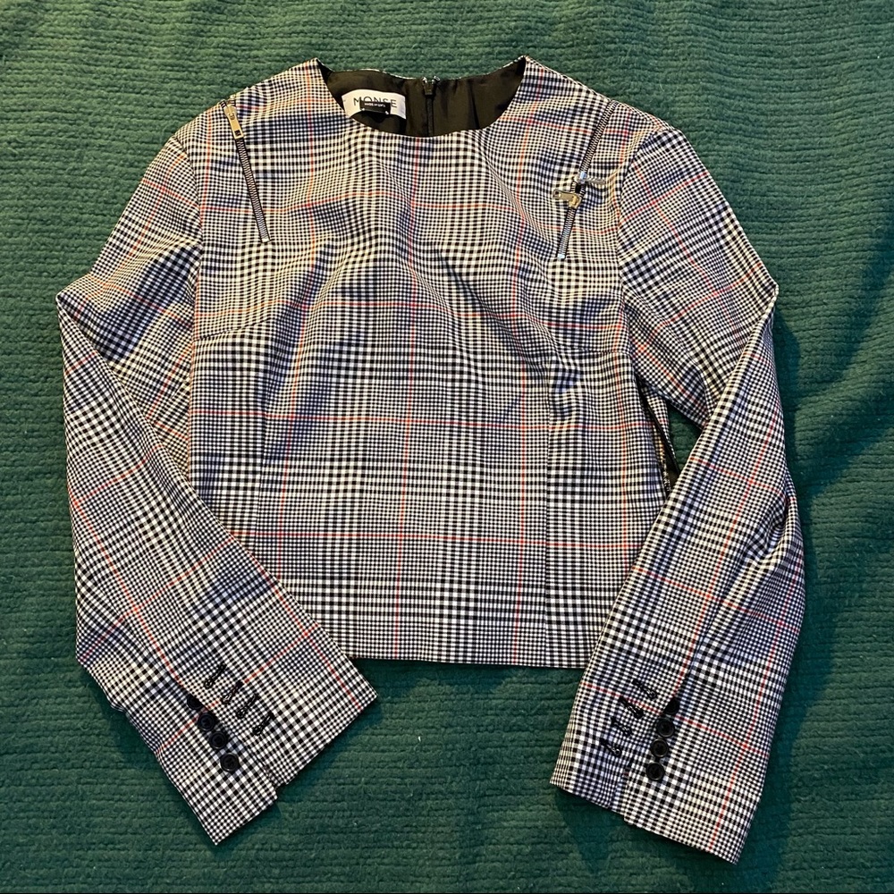 Monse Glenn Plaid Top as seen on Sofi Ritchie
